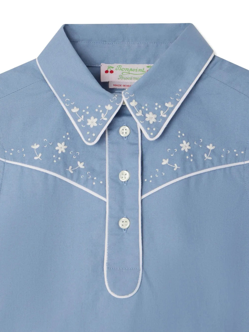 Bonpoint Ermance jurk Blauw