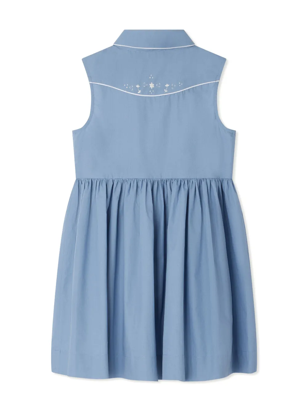 Bonpoint Ermance jurk Blauw