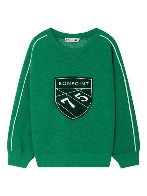 Bonpoint logo-embroidered sweatshirt
