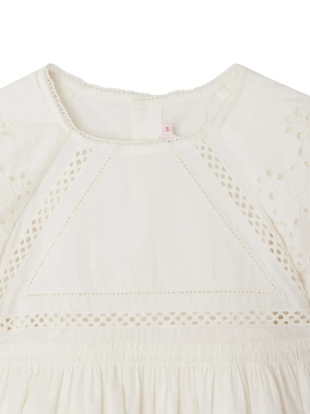 Bonpoint Elyne jurk Wit