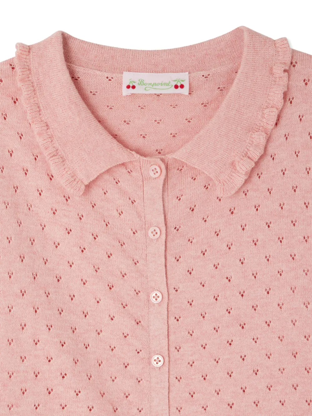 Bonpoint Elietta vest Roze