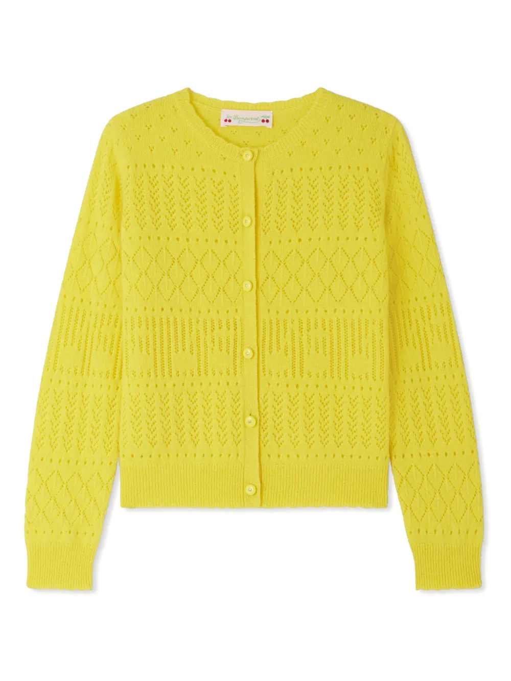 Bonpoint Enza cardigan | Yellow | Image 1