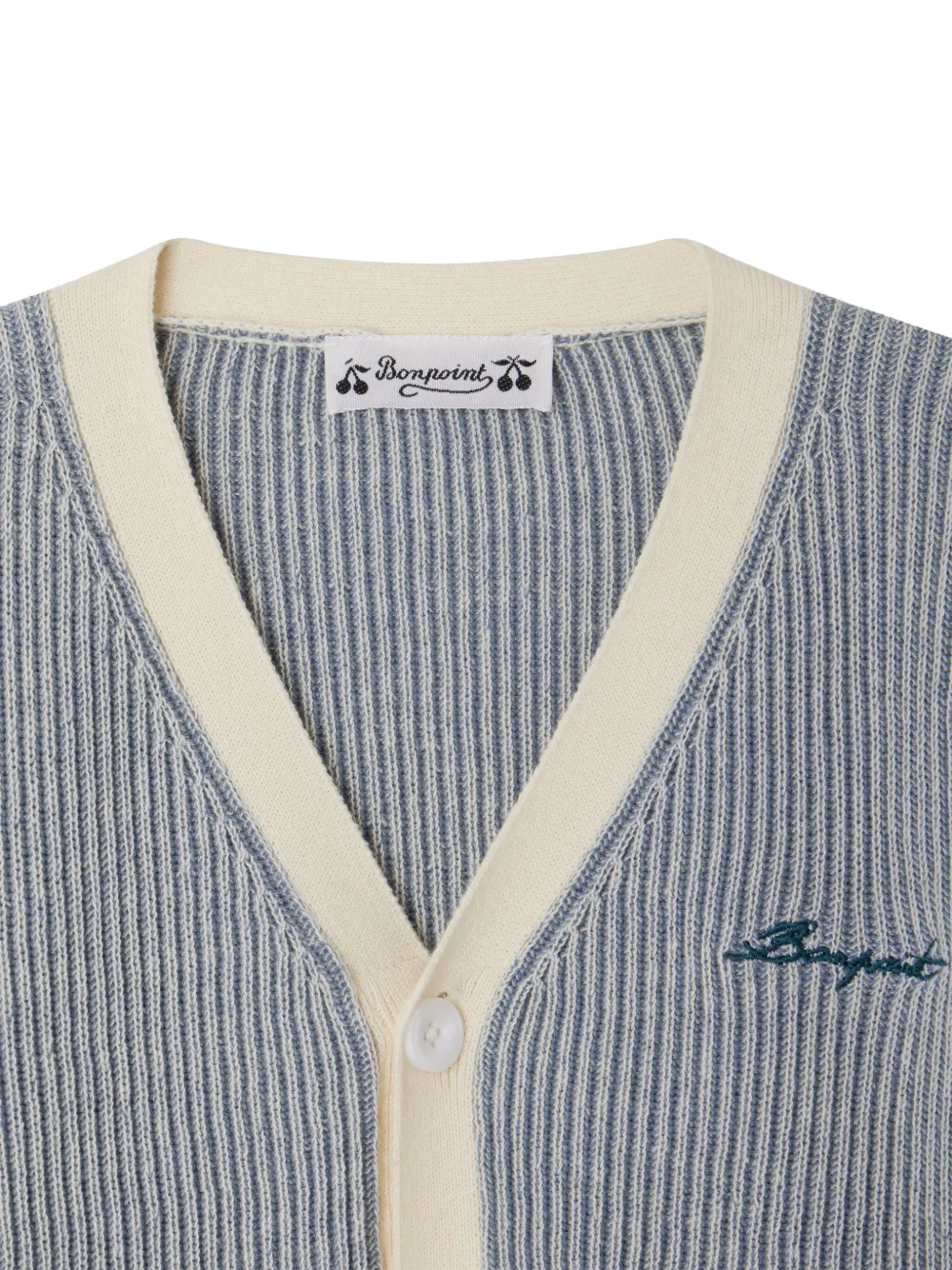 Bonpoint Albert vest Blauw