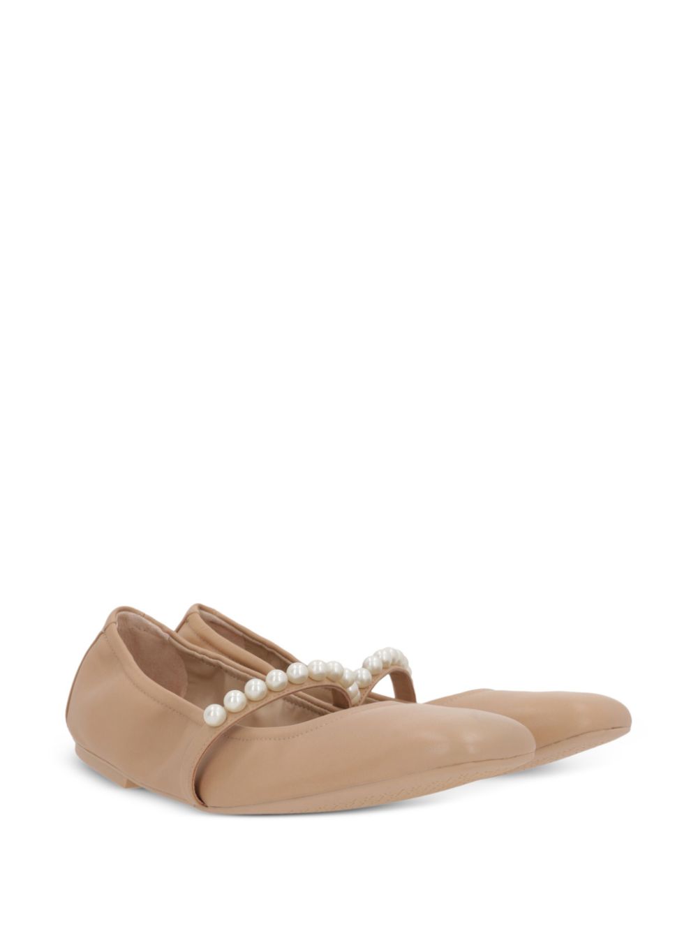 Stuart Weitzman Goldie ballet flats - Beige