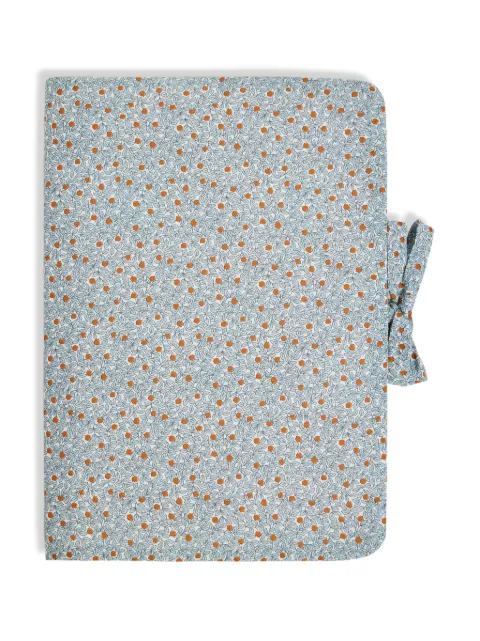 Bonpoint floral-print book cover 