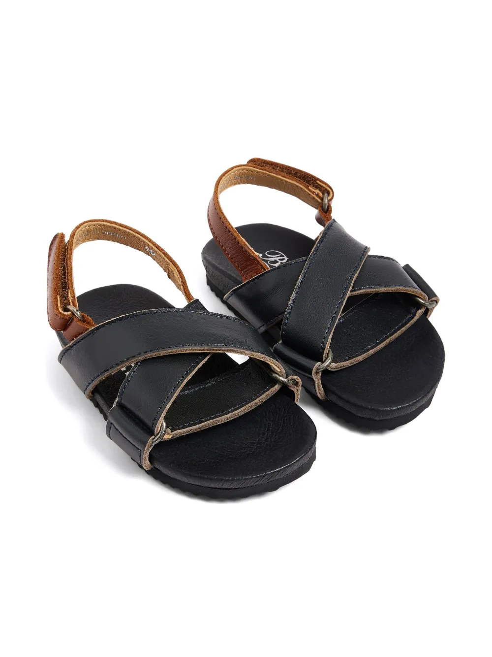 Bonpoint Leren sandalen Zwart