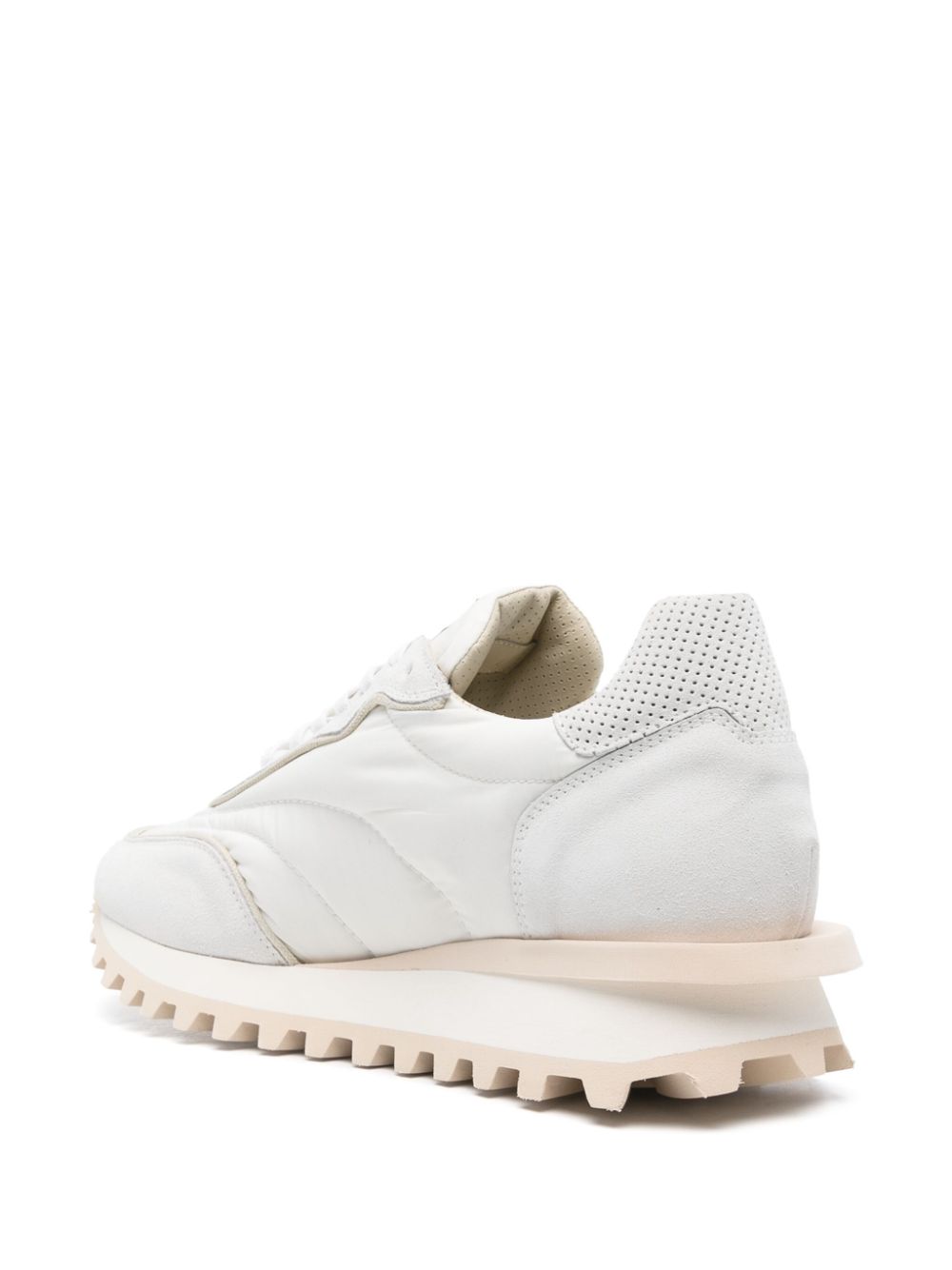 Eleventy panelled sneakers Wit