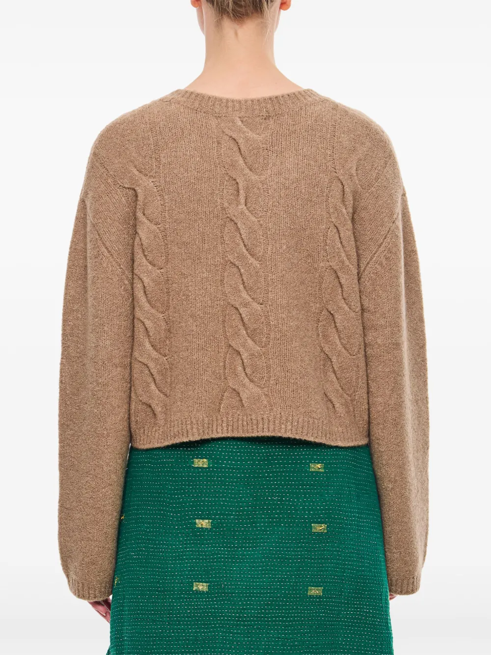 Lisa Yang Trui van kasjmiermix Beige