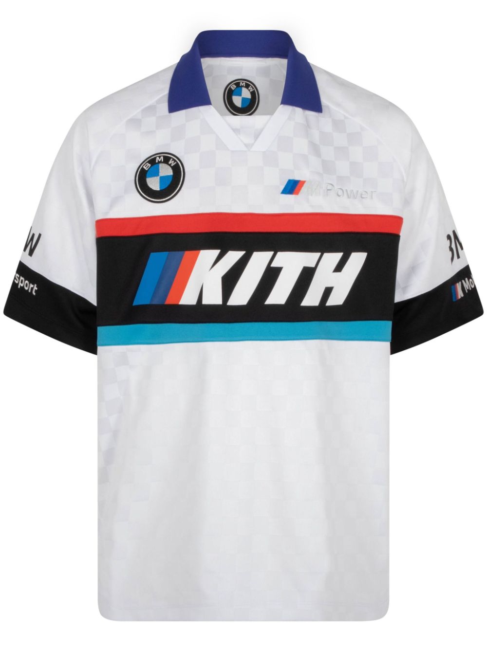 KITH x BMW Moto polo shirt - White