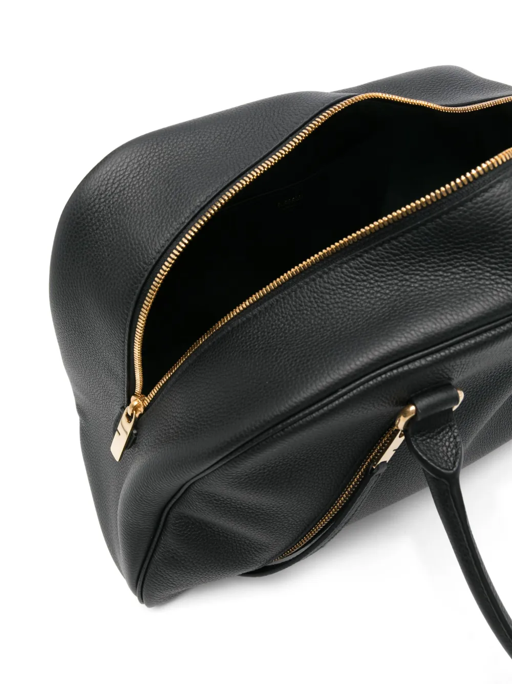 Burberry Large Shield Twin Tote Bag In Black