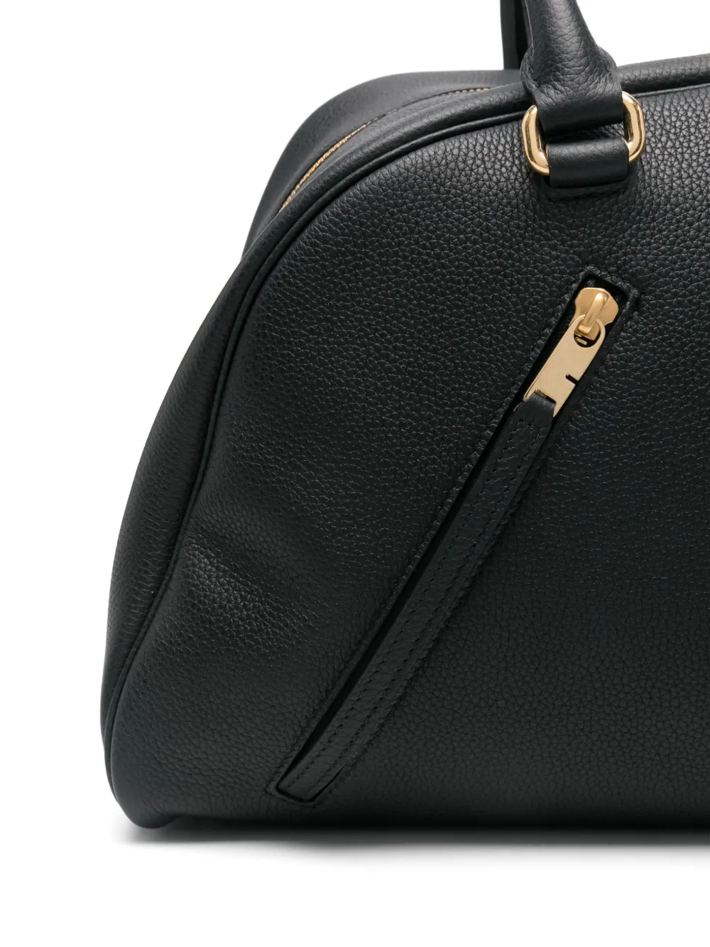 Burberry Large Shield Twin Tote Bag In Black