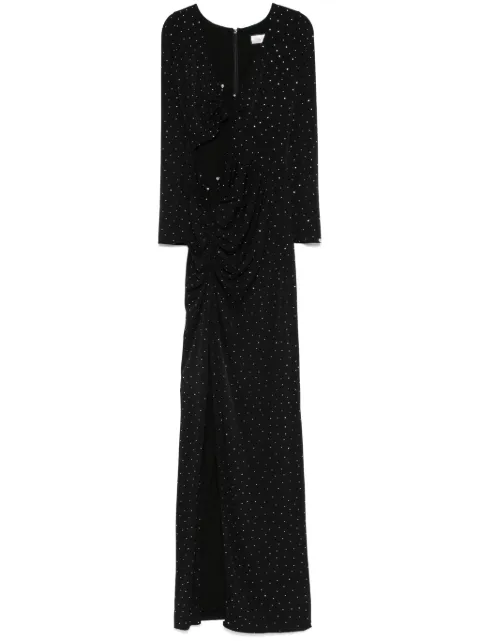NISSA crystal-embellished maxi dress