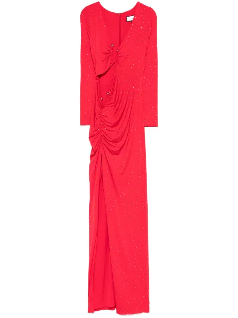 NISSA crystal-embellished maxi dress