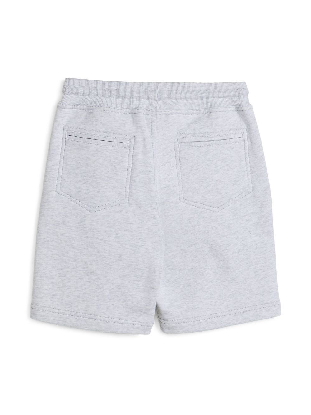 Brunello Cucinelli Kids Bermuda shorts met trekkoordtaille en toelopende pijpen - Grijs