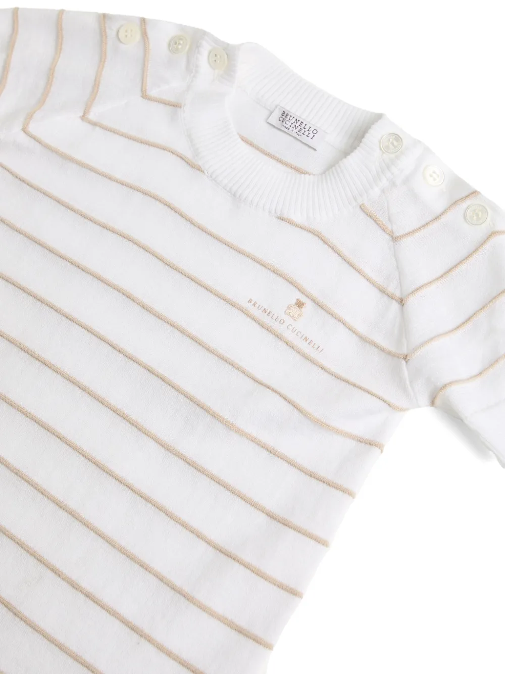 Brunello Cucinelli Kids Bernie babypakje Wit