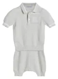 Brunello Cucinelli Kids Baby Bernie two-piece set - Grey