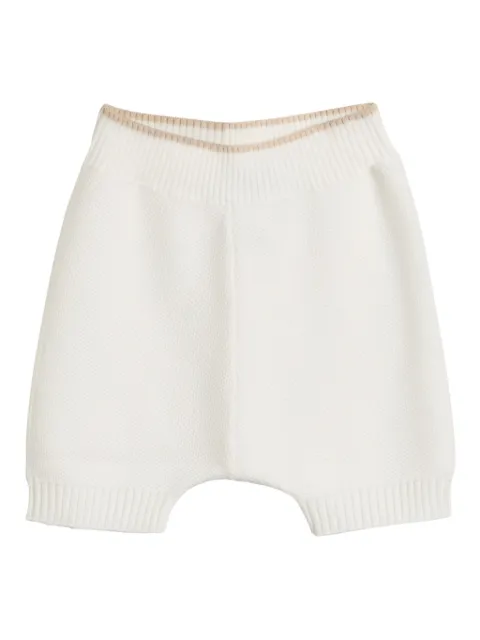 Brunello Cucinelli Kids shorts tejidos