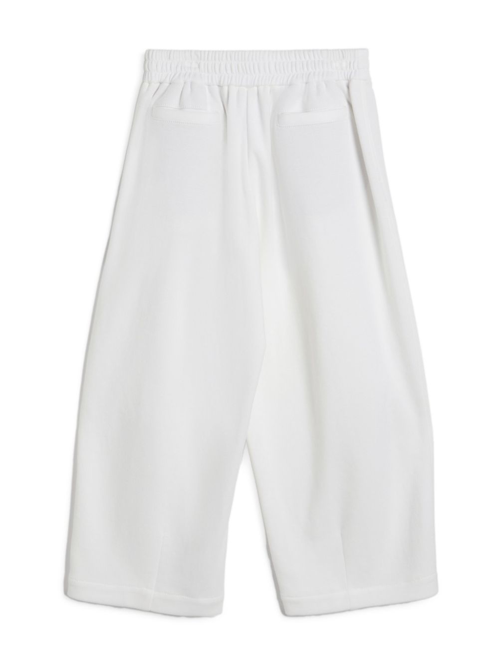 Brunello Cucinelli Kids wide-leg track pants - Wit