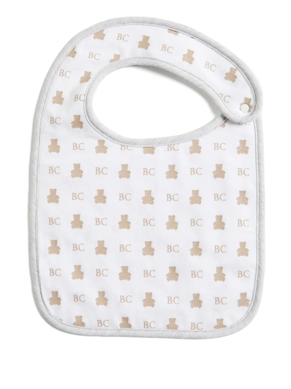 Brunello Cucinelli Kids Baby Bernie 2 bib (pack of two) - Wit