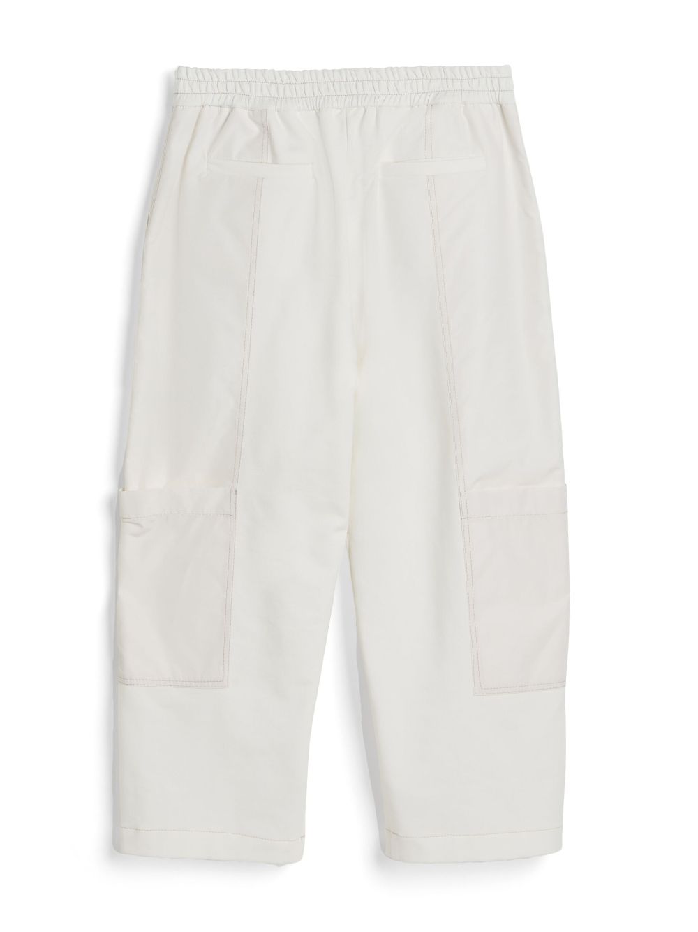 Brunello Cucinelli Kids Baggy Utility trousers - White