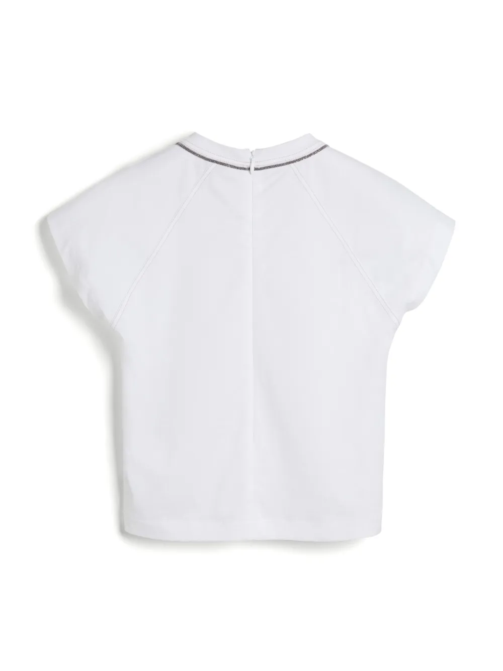 Brunello Cucinelli Kids Monili T-shirt - Wit