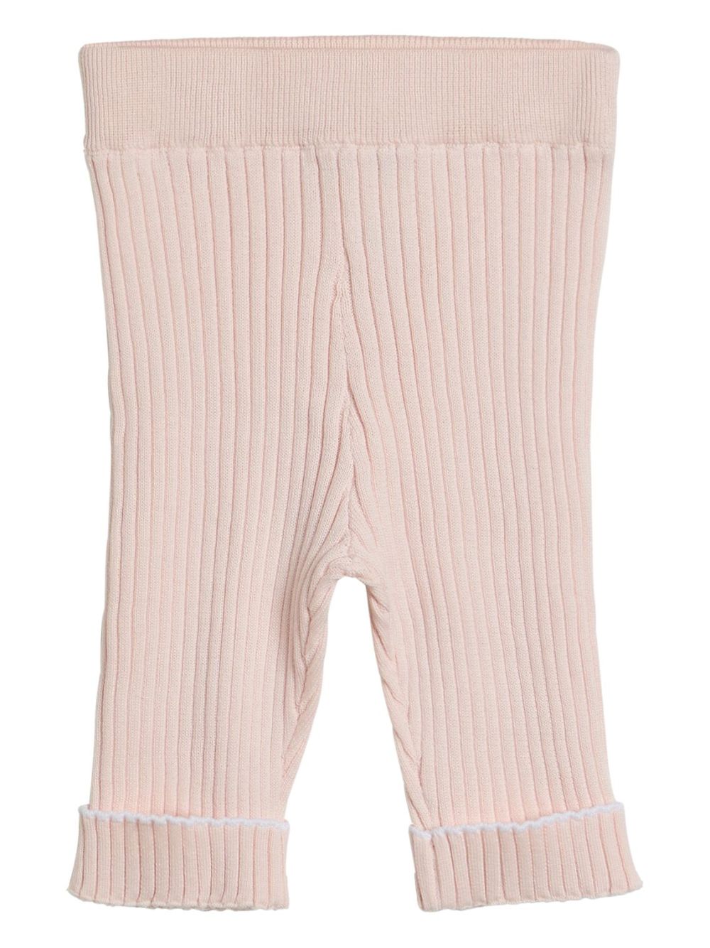 Brunello Cucinelli Kids ribbed-knit leggings - Pink