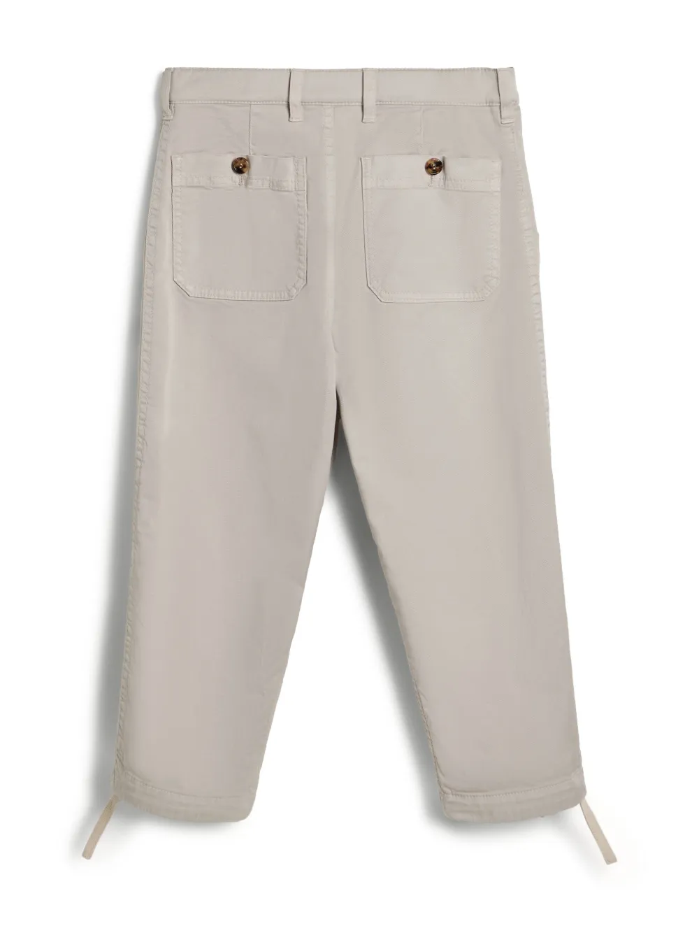 Brunello Cucinelli Kids Straight broek - Beige