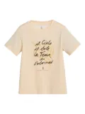 Brunello Cucinelli Kids jersey T-shirt - Neutrals