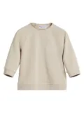 Brunello Cucinelli Kids Bernie sweatshirt - Neutrals