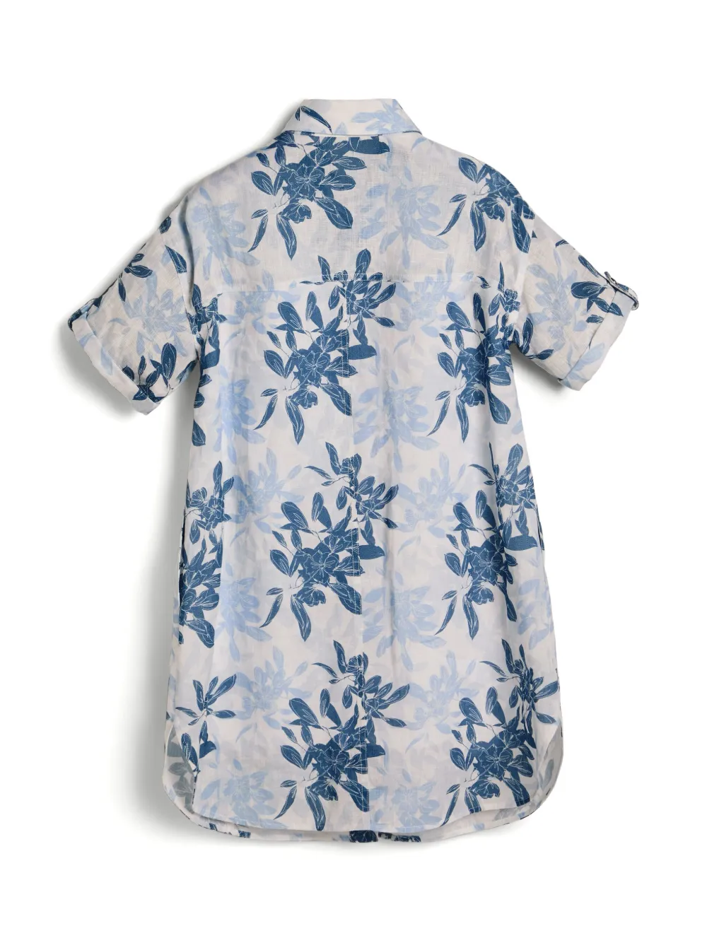 Brunello Cucinelli Kids Shirtjurk met bloemenprint Zwart