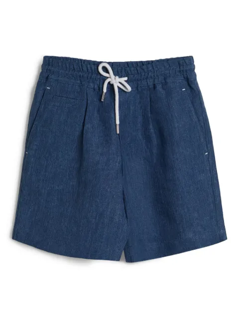 Brunello Cucinelli Kids linen bermuda shorts