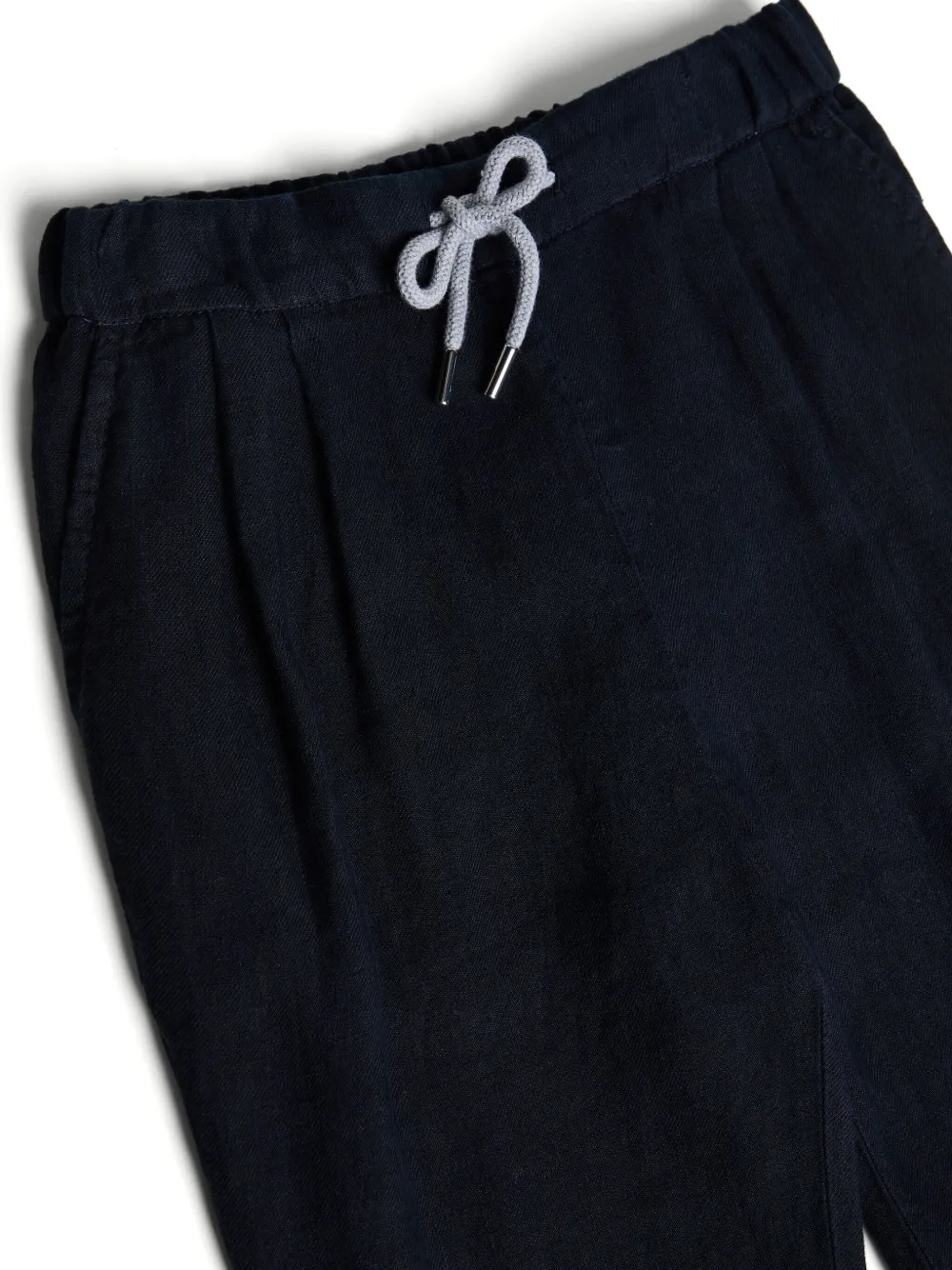 Brunello Cucinelli Kids Broek met geverfd effect Blauw