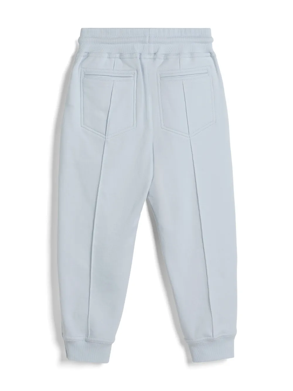 Brunello Cucinelli Kids patch-detail track pants - Blauw