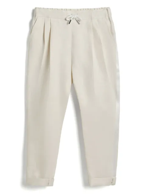 Brunello Cucinelli Kids pantalones de esmoquín