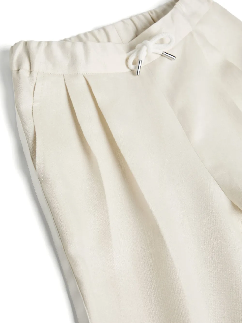 Brunello Cucinelli Kids Smoking pantalon Wit