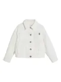 Brunello Cucinelli Kids denim jacket - White