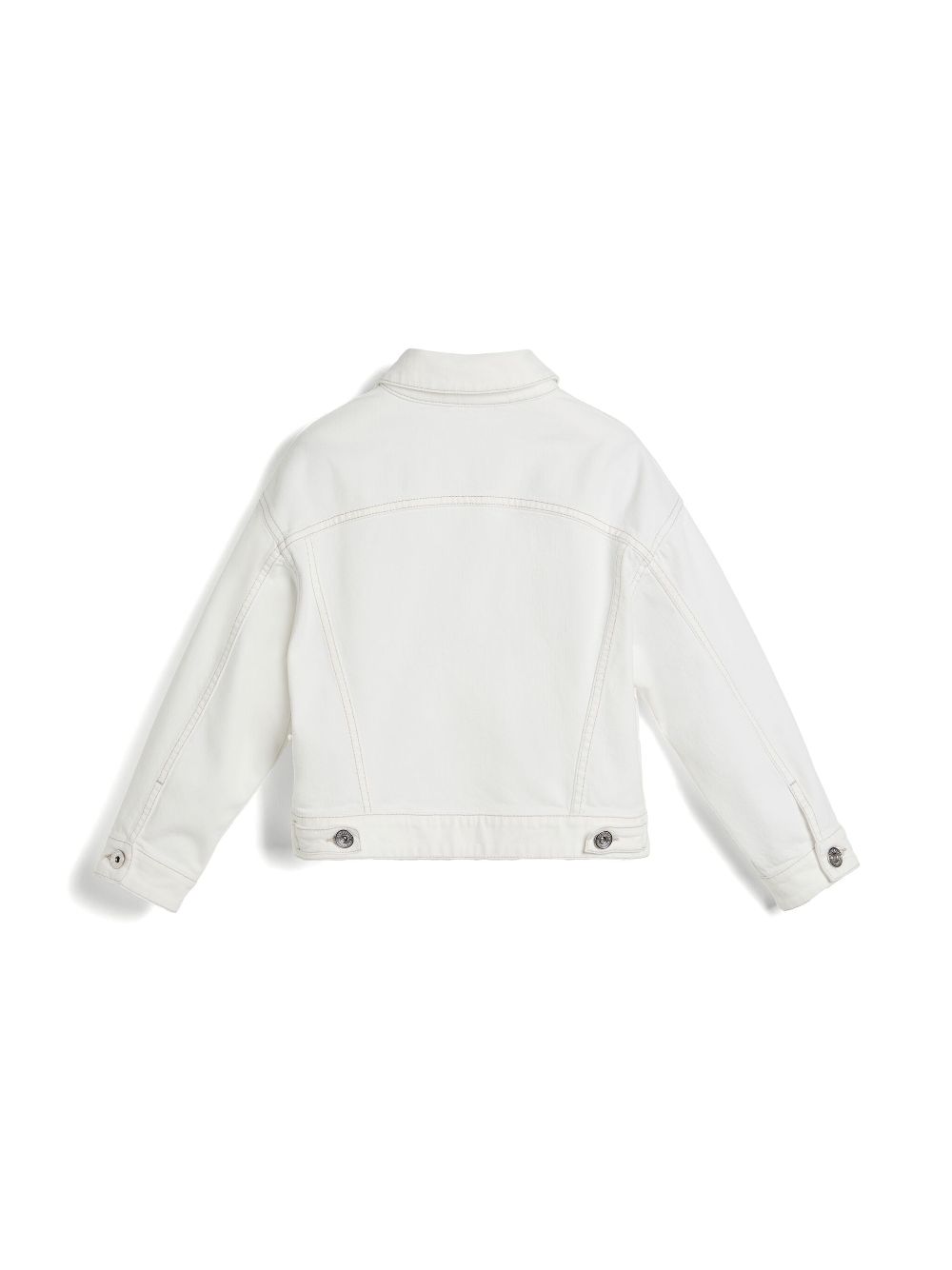 Brunello Cucinelli Kids denim jacket - White