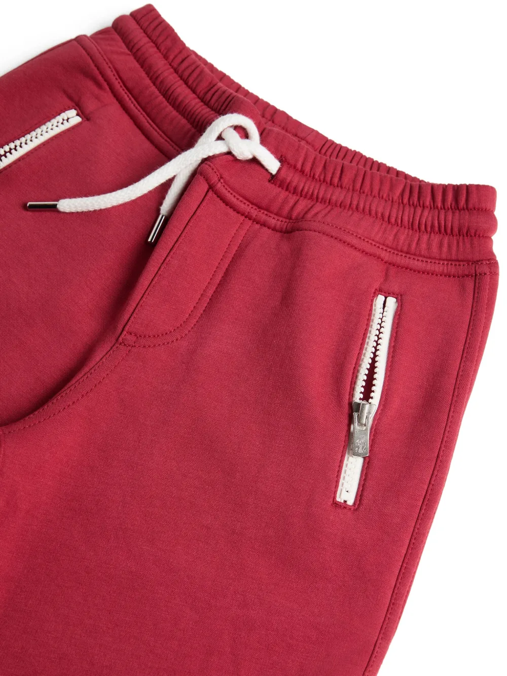 Brunello Cucinelli Kids French Terry bermuda shorts Rood