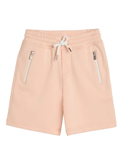 Brunello Cucinelli Kids shorts con logo bordado
