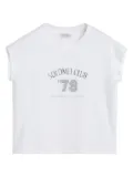 Brunello Cucinelli Kids jersey T-shirt - White