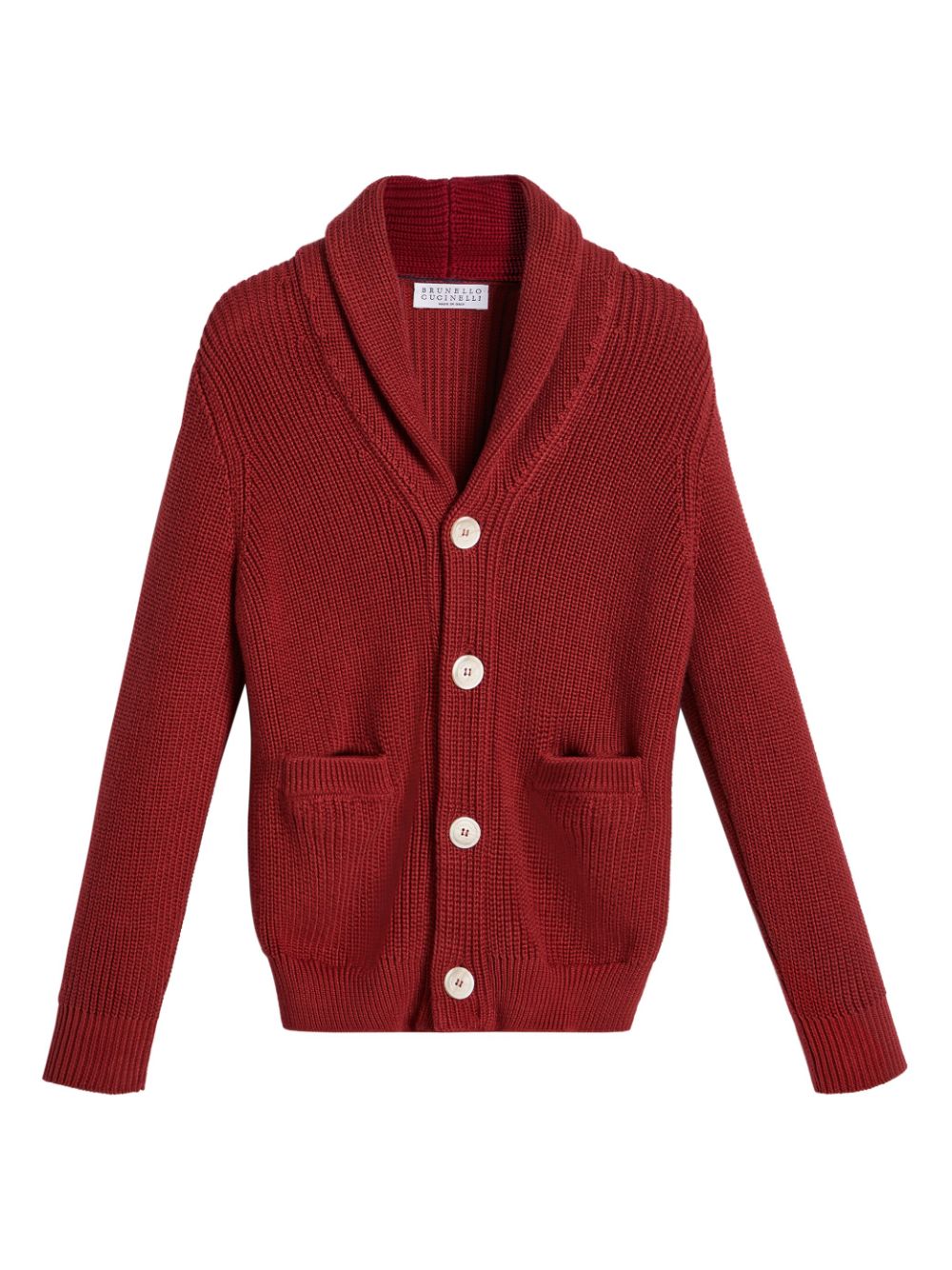 Brunello Cucinelli Kids cotton cardigan - Red