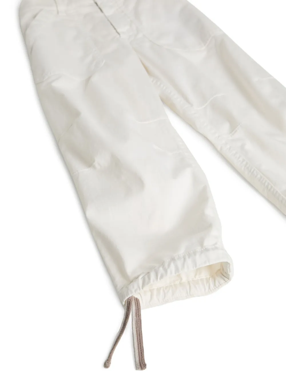 Brunello Cucinelli Kids Cargo broek Wit