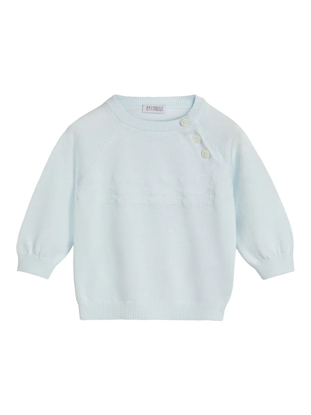 Brunello Cucinelli Kids suéter Bernie | azul | Image 1
