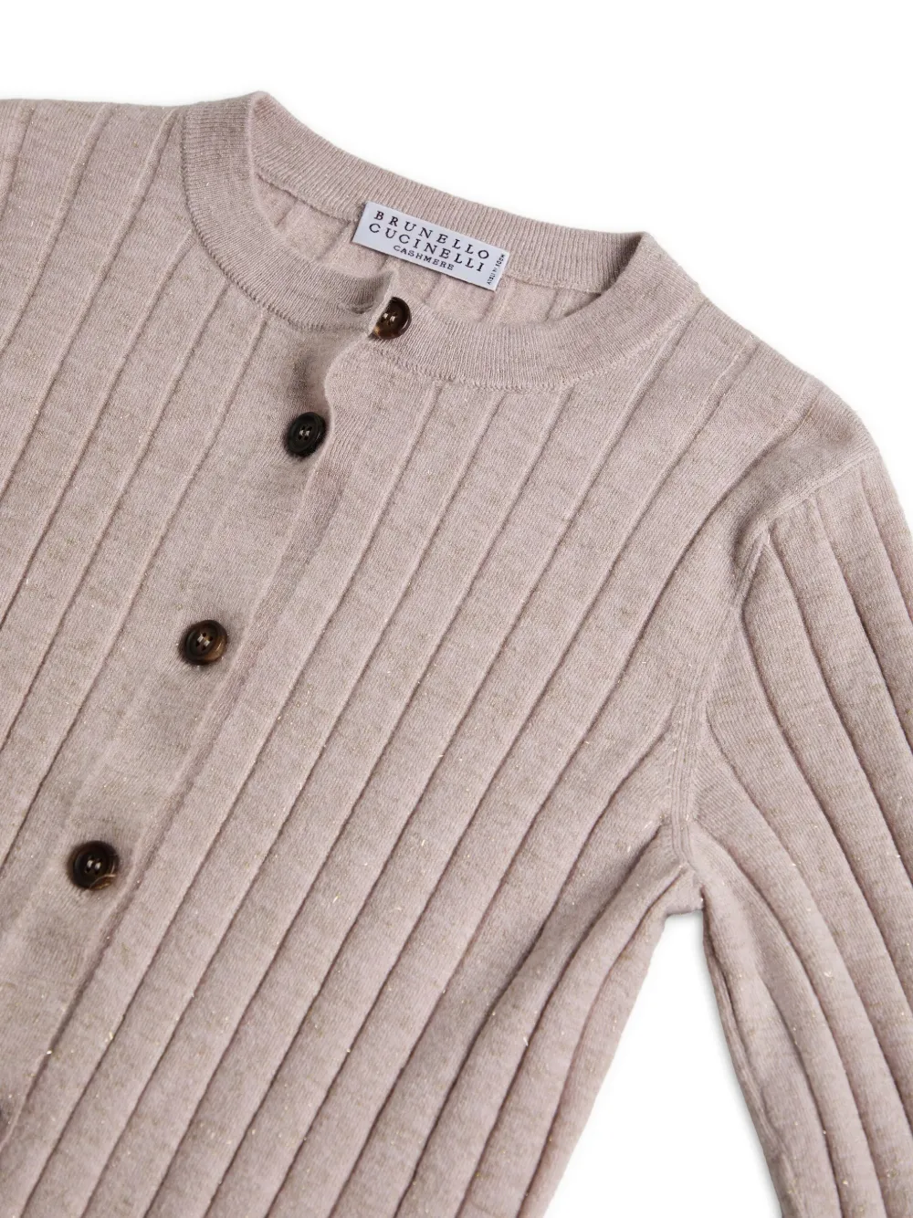 Brunello Cucinelli Kids Kasjmier vest Roze