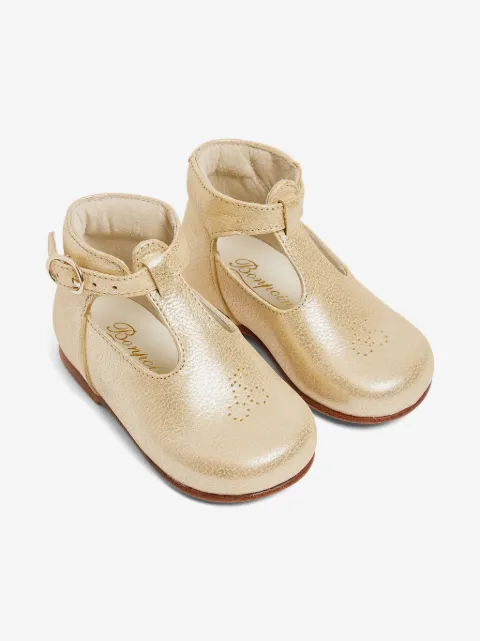 Bonpoint leather pre-walkers