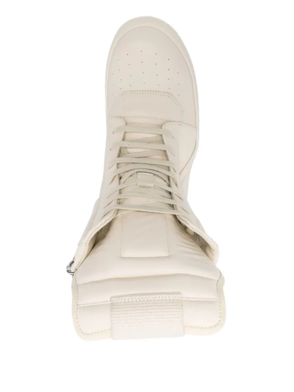 Rick Owens Geobasket スニーカー | ニュートラル | FARFETCH JP