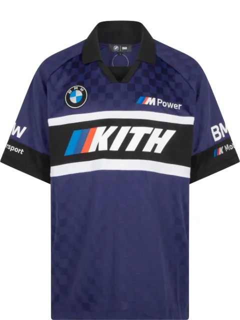 KITH x BMW Moto polo shirt
