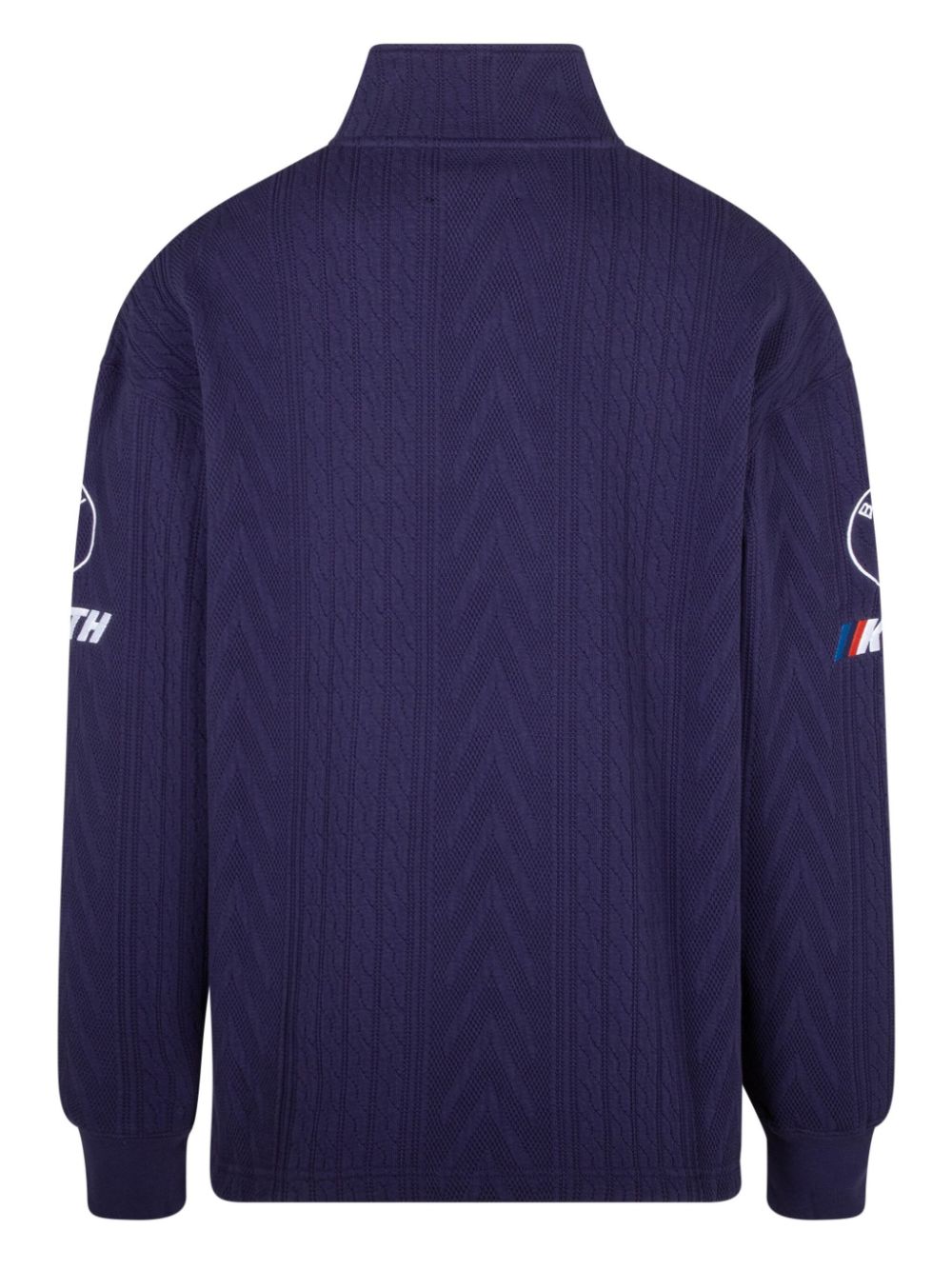 KITH x BMW sweater met rits - Paars