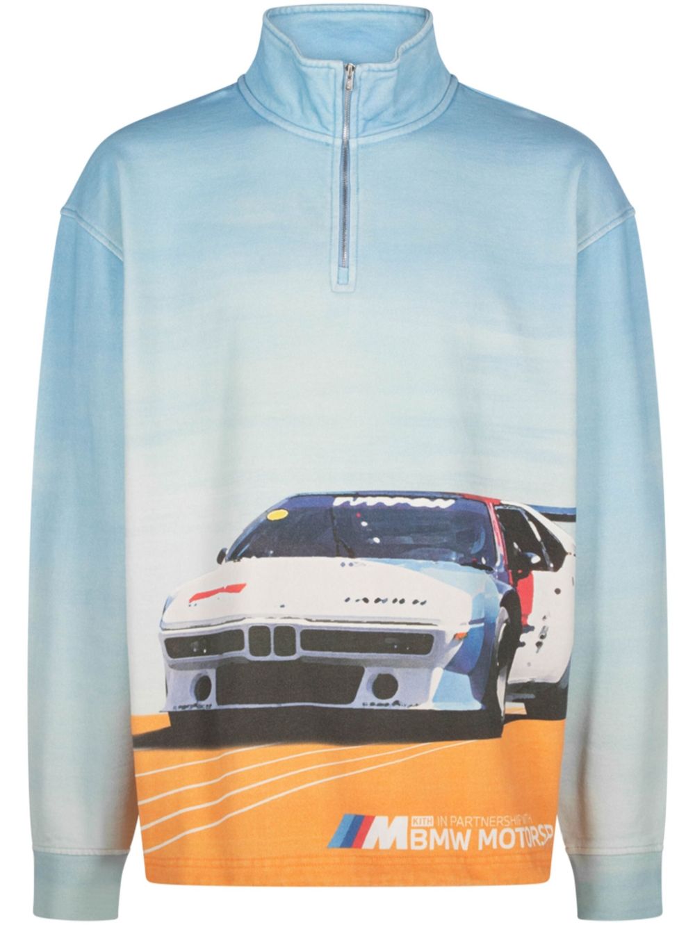 x BMW zip-up sweatshirt