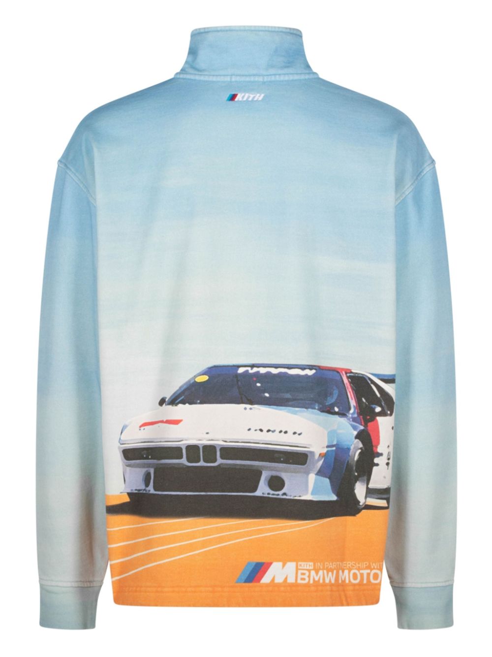 KITH x BMW sweater met rits - Blauw